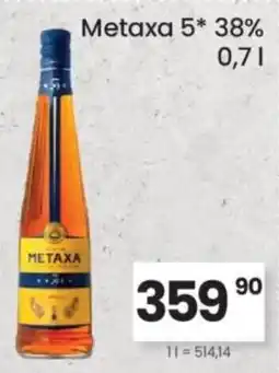 Kubík potraviny Metaxa 5* 38% nabídka