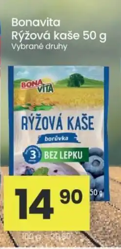 Kubík potraviny Bonavita Rýžová kaše nabídka