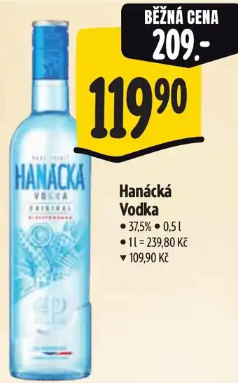Albert Hanácká Vodka nabídka