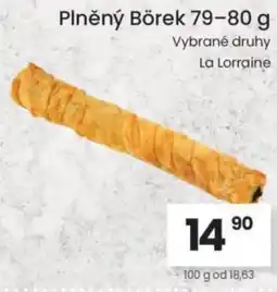 Kubík potraviny Plněný Börek nabídka