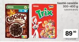 Kubík potraviny Nestlé cereálie nabídka