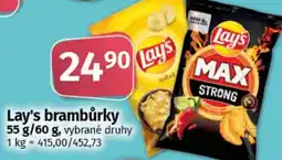 COOP TIP Lay's brambůrky nabídka