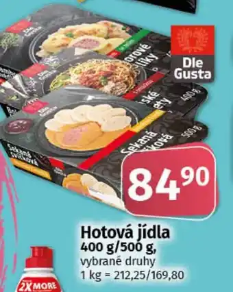 COOP TIP Hotová jídla nabídka