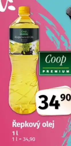 COOP TIP Řepkový olej nabídka