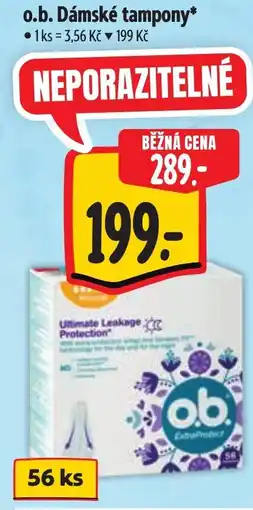 Albert O.b. Dámské tampony nabídka