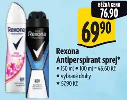 Albert Rexona Antiperspirant sprej nabídka