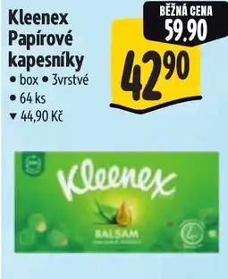 Albert Kleenex Papírové kapesniky nabídka