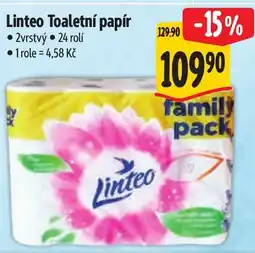 Albert Linteo Toaletní papír nabídka