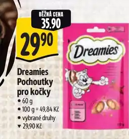 Albert Dreamies Pochoutky pro kočky nabídka