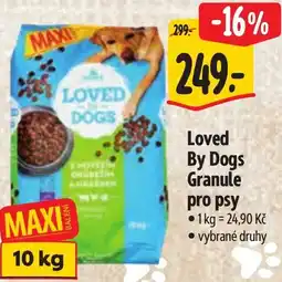 Albert Loved By Dogs Granule pro psy nabídka