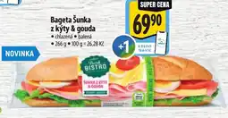 Albert Bageta Šunka z kýty & gouda nabídka