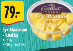 Albert Sýr Maasdam - kostky nabídka