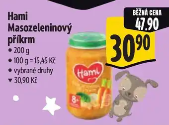 Albert Hami Masozeleninový příkrm nabídka