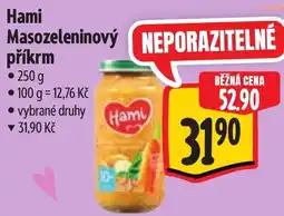 Albert Hami Masozeleninový příkrm nabídka