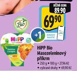 Albert HiPP Bio Masozeleninový příkrm nabídka