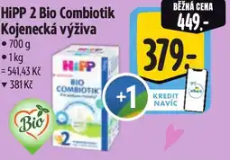 Albert HiPP 2 Bio Combiotik Kojenecká výživa nabídka