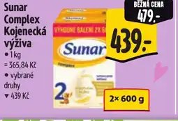 Albert Sunar Complex Kojenecká výživa nabídka