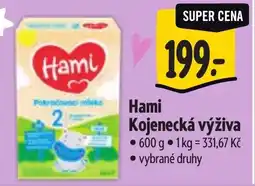 Albert Hami Kojenecká výživa nabídka