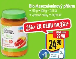 Albert Bio Masozeleninový příkrm nabídka