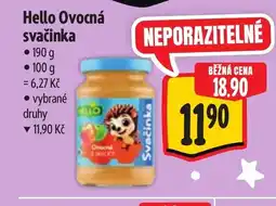 Albert Hello Ovocná svačinka nabídka