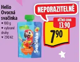 Albert Hello Ovocná svačinka nabídka