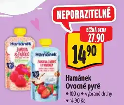 Albert Hamánek Ovocné pyré nabídka