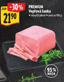 Albert PREMIUM Vepřová šunka nabídka