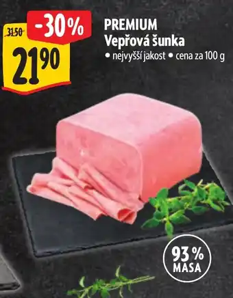 Albert PREMIUM Vepřová šunka nabídka