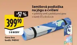 Albert Semišová podložka na jógu a cvičení nabídka