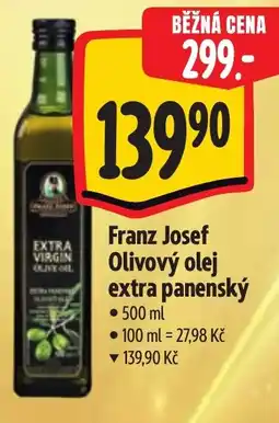 Albert Franz Josef Olivový olej extra panenský nabídka