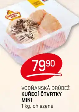 Flop Vodňanská drůbež kuřecí čtvrtky mini nabídka