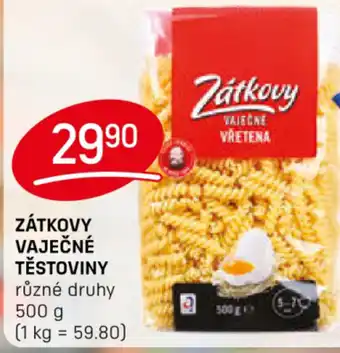 Zátkovy vaječné těstoviny