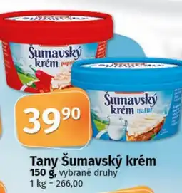 COOP TIP Tany Šumavský krém nabídka