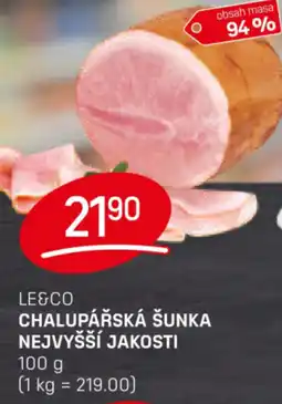Flop Le&co chalupářská šunka nejvyšší jakosti nabídka