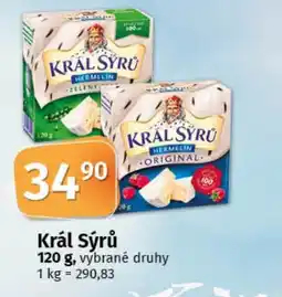 COOP TIP Král Sýrů nabídka
