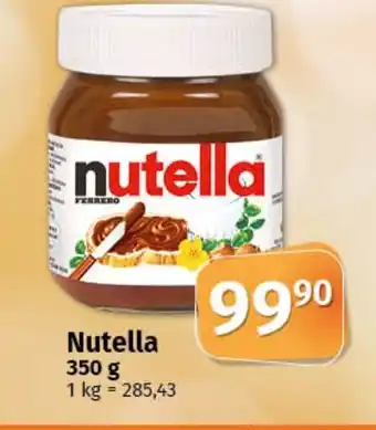 COOP TIP Nutella nabídka