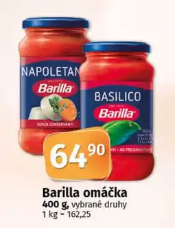 COOP TIP Barilla omáčka nabídka