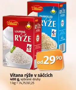 COOP TIP Vitana rýže v sáčcích nabídka
