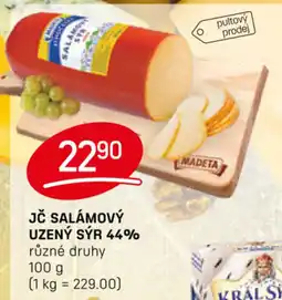 Flop Jč salámový uzený sýr 44% nabídka