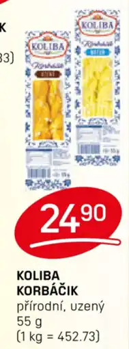 Flop KOLIBA KORBÁČIK přírodní, uzený nabídka