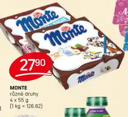 Flop MONTE různé druhy nabídka