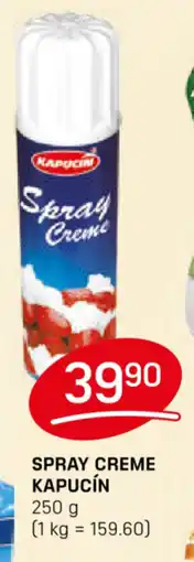 Flop Spray creme kapucín nabídka