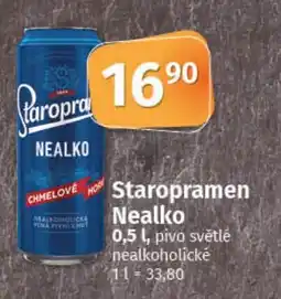 COOP TIP Staropramen Nealko nabídka