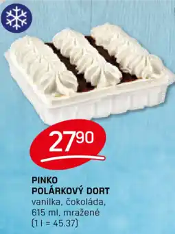 Flop PINKO POLÁRKOVÝ DORT vanilka, čokoláda, mražené nabídka