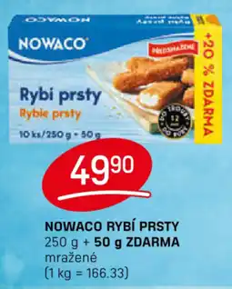 Flop NOWACO rybí prsty nabídka