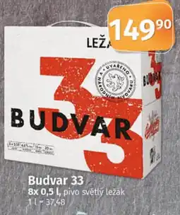 COOP TIP Budvar 33 nabídka