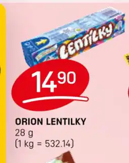 Flop Orion lentilky nabídka