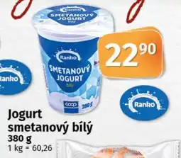 COOP TIP Ranko Jogurt smetanový bílý nabídka