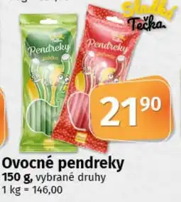COOP TIP Ovocné pendreky nabídka