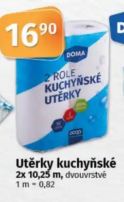 COOP TIP DOMA Utěrky kuchyňské nabídka